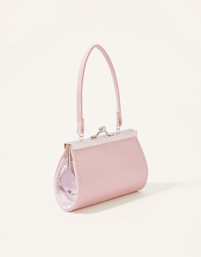 Triple Pom-Pom Mini Bag, , large