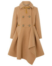 Camel Waterfall Coat, Camel (CAMEL), large