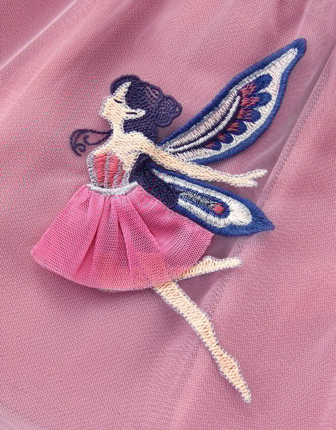 Butterfly Fairy Mesh Skirt, Pink (PINK), large