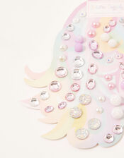 Unicorn Stick-On Crystal Gems, , large
