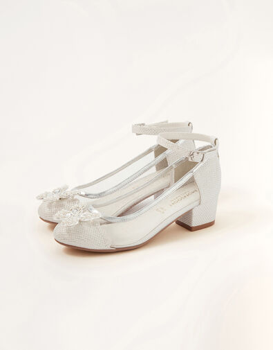 Butterfly Princess Heels Silver, Silver (SILVER), large