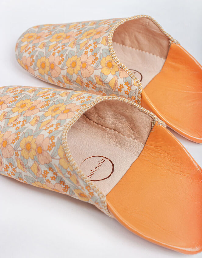 Bohemia Design Margot Babouche Slippers, Orange (ORANGE), large