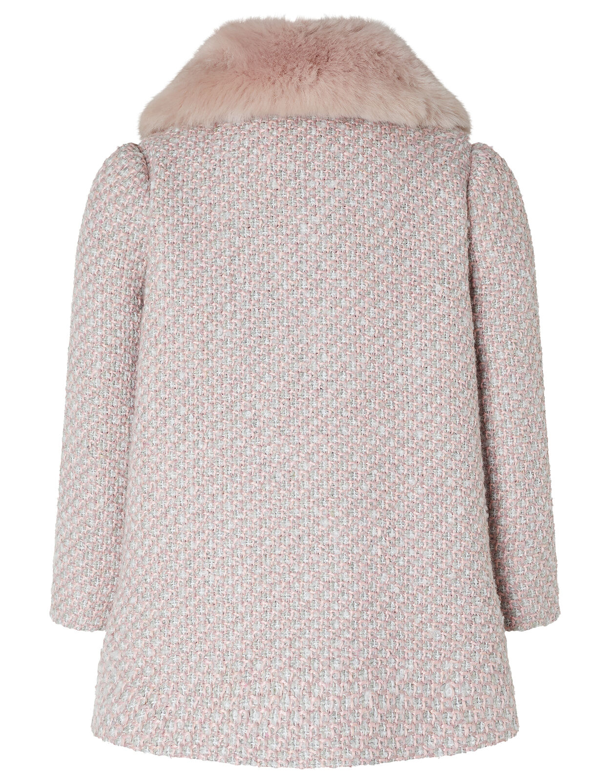 Monsoon tweed coat sales