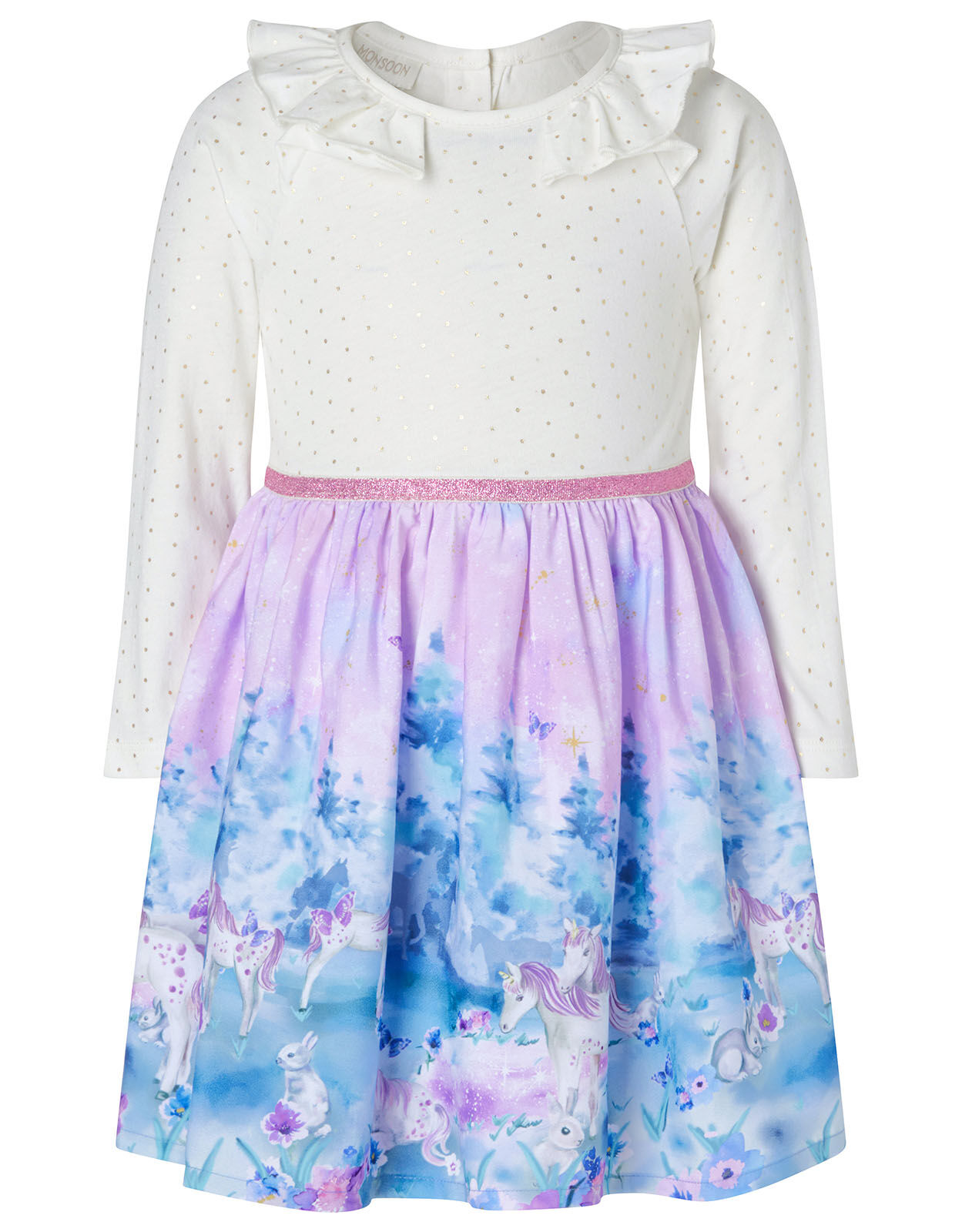 Baby Magical Horse 2 in 1 Dress Purple