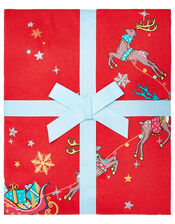 XMAS Sleigh Jersey Pyjama Set, Red (RED), large
