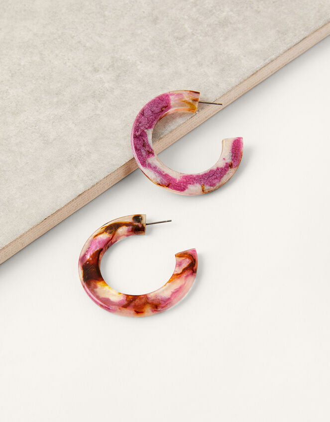 Tort Hoop Earrings, , large