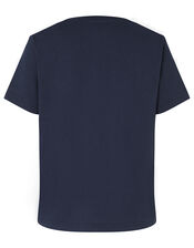 Dinosaur T-Shirt, Blue (NAVY), large
