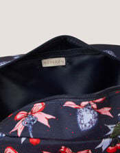 Cherry Bow Print Backpack, , large
