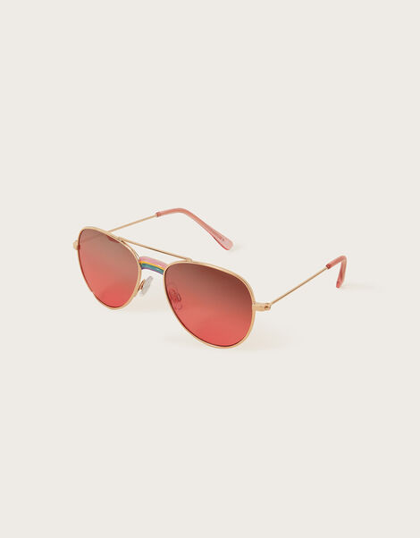 Rainbow Aviator Sunglasses, , large