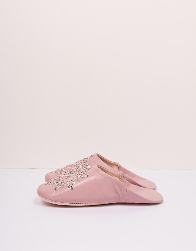Bohemia Design Moroccan Babouche Sequin Slippers, Pink (PINK), large
