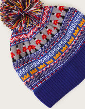 London Bobble Hat, Multi (MULTI), large