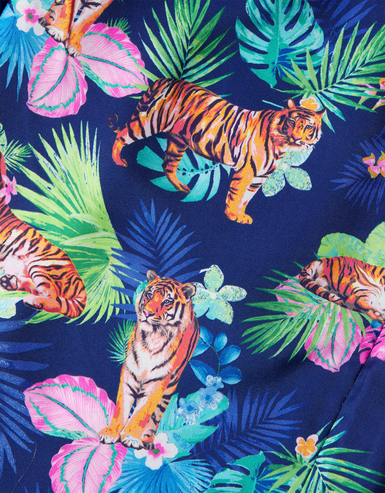 Tiger Jumpsuit WWF UK Collaboration Blue