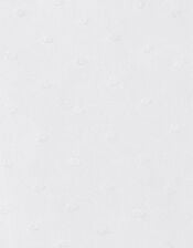 Baby 35 Denier Bridal Spot Tights, White (WHITE), large