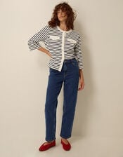 Soph Straight Leg Jeans, Blue (MID AUTHENTIC BLUE), large