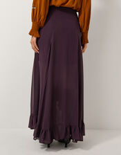 Elsie Frill Maxi Skirt, Purple (PURPLE), large