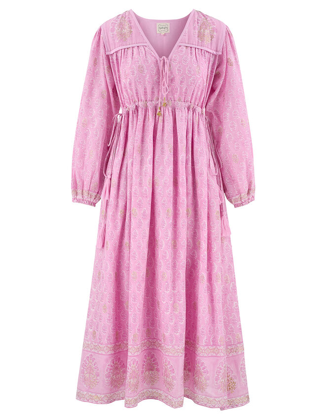 Dilli Grey Fifi Print Dress, Pink (PINK), large