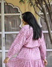 Dilli Grey Nina Floral Blouse, Pink (PINK), large