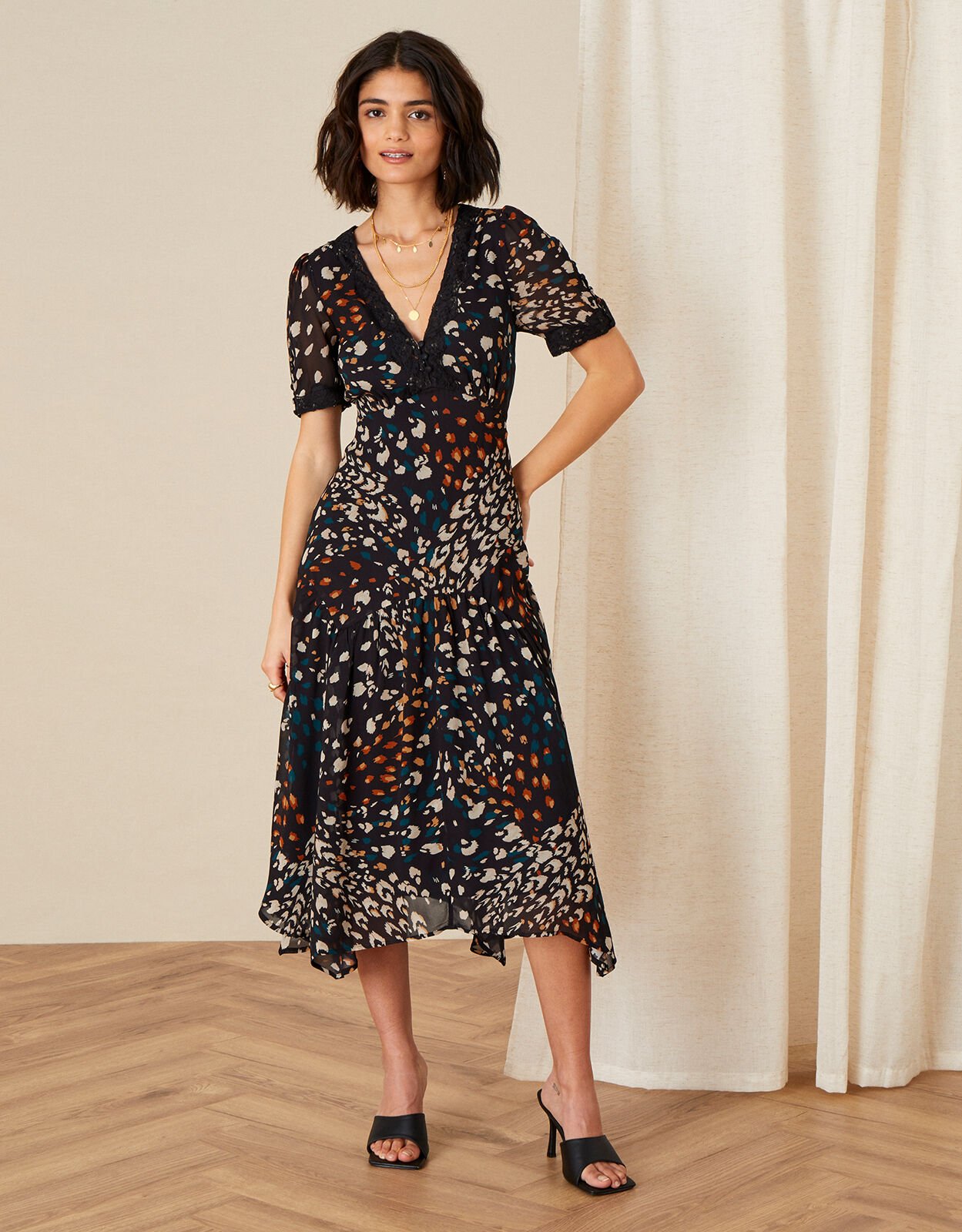 Monsoon handkerchief top dress