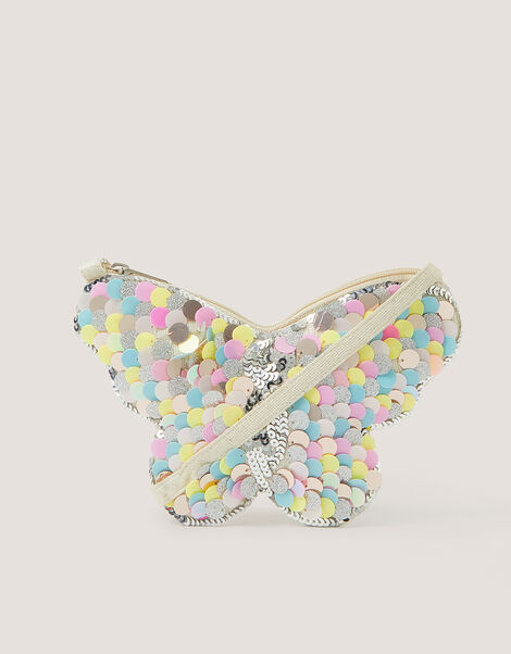 Sequin Butterfly Bag, , large