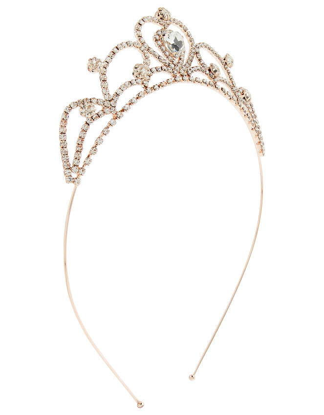 Amore Heart Crystal Tiara, , large