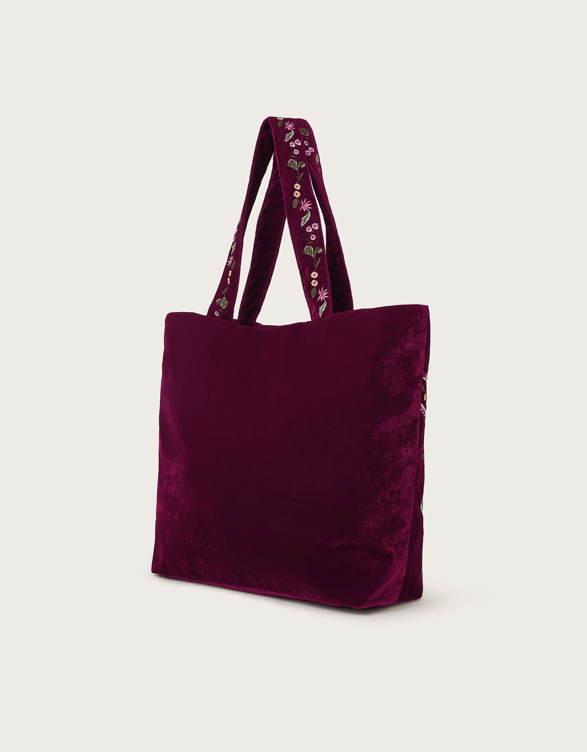Velvet tote bag hotsell