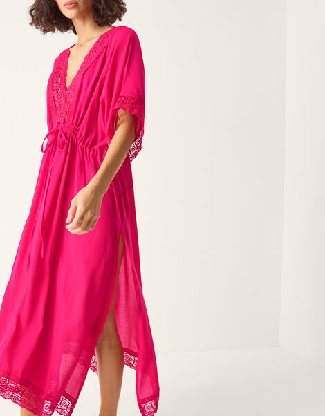 Cali Crochet Cover Up, Pink (PINK), large