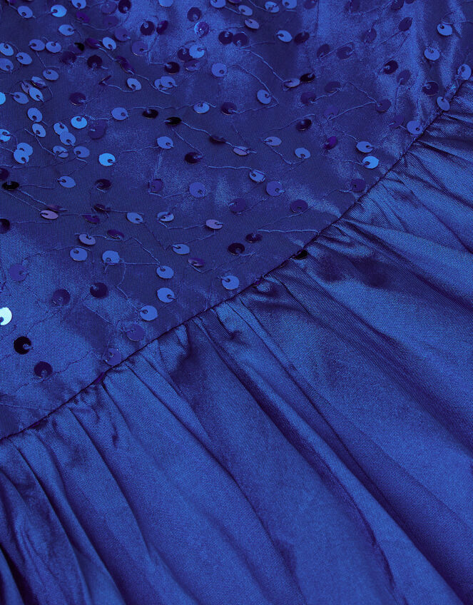 Petalova Sequin Prom Dress, Blue (BLUE), large