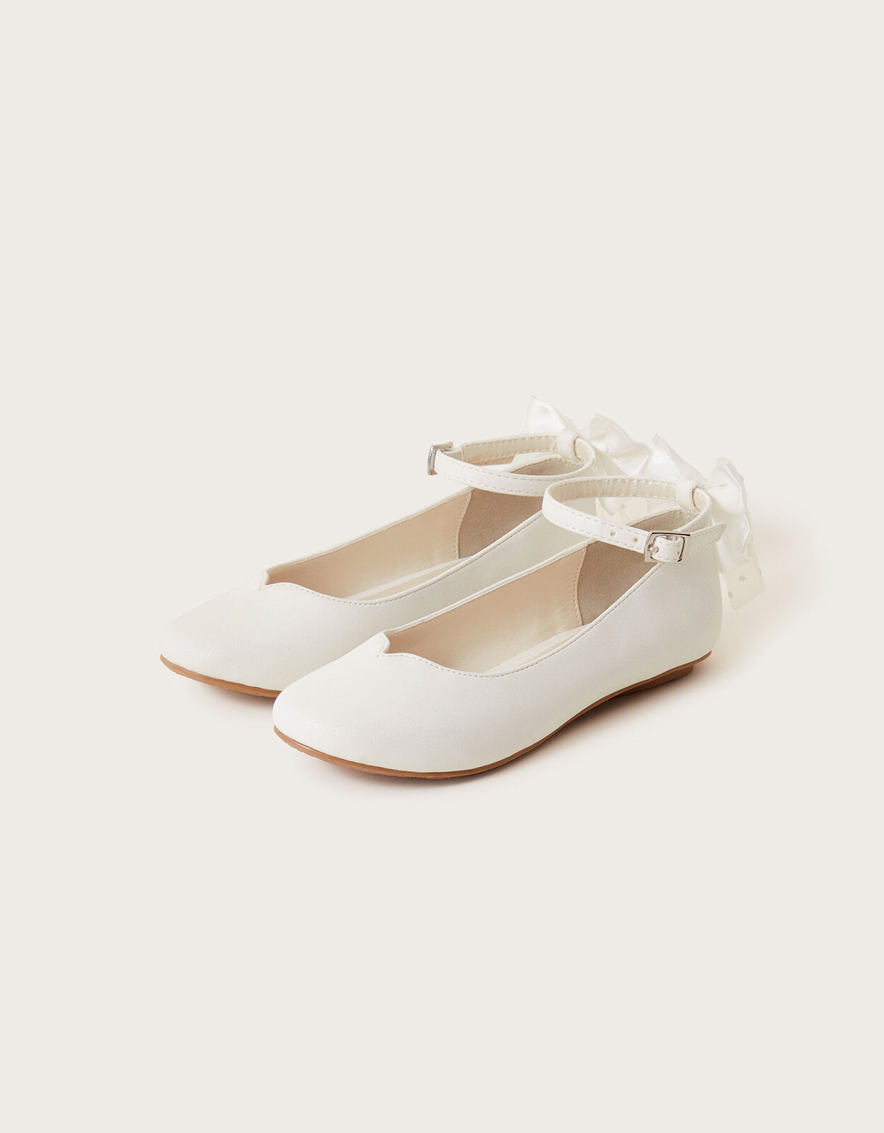 Girls white ballerina shoes discount
