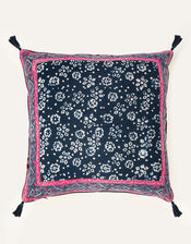 ARTISAN STUDIO Woodblock Print Cushion, , large
