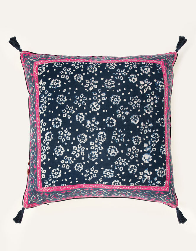 ARTISAN STUDIO Woodblock Print Cushion, , large