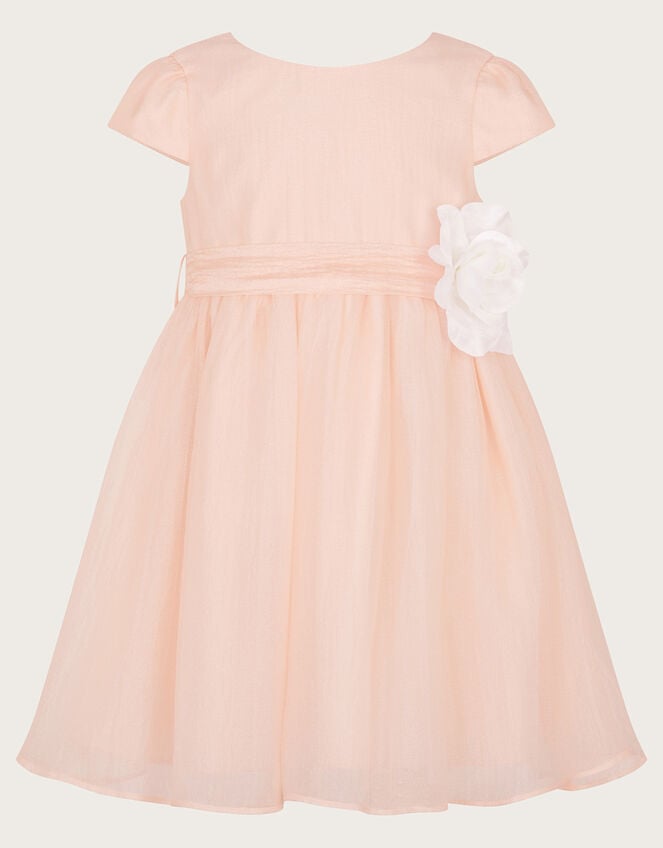 Baby Rossy Corsage Belt Dress, Pink (PINK), large