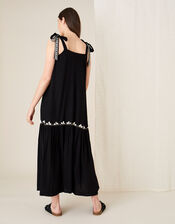 Jaya Maxi Dress in LENZING&trade; ECOVERO&trade;, Black (BLACK), large
