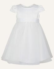 Baby Tulle Skirt Bridesmaid Dress, Ivory (IVORY), large