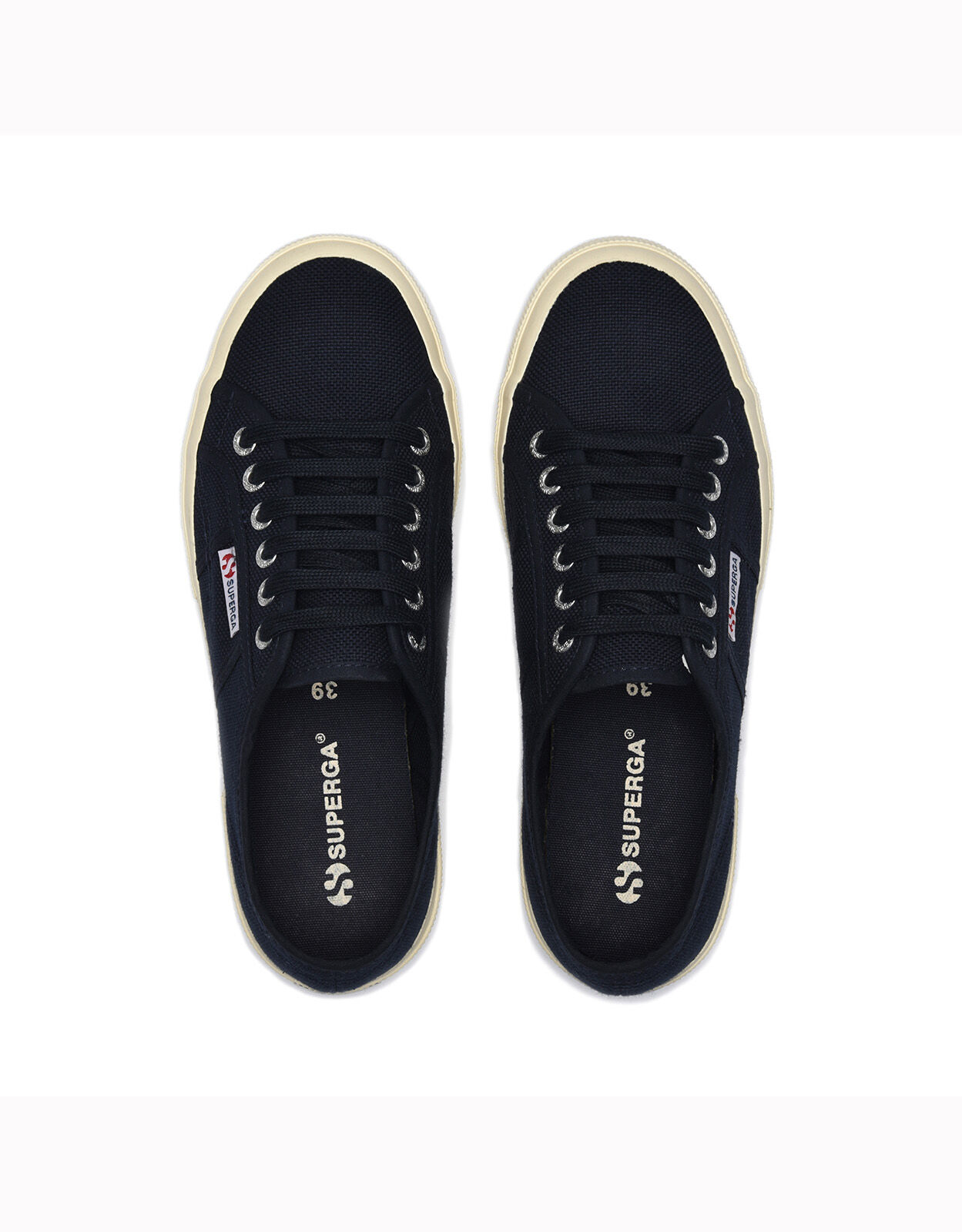 blue superga trainers