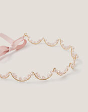 Bead Embellished Wire Crown, , large