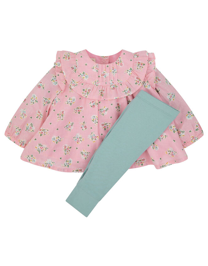 Baby Ditsy Woven Set , Pink (PINK), large