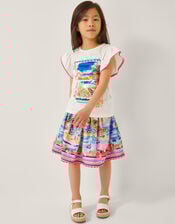 Resort Scene Skirt, Multi (MULTI), large