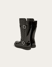 Diamante Riding Boots, Black (BLACK), large