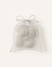 Beaded Napkin Ring Set, , large