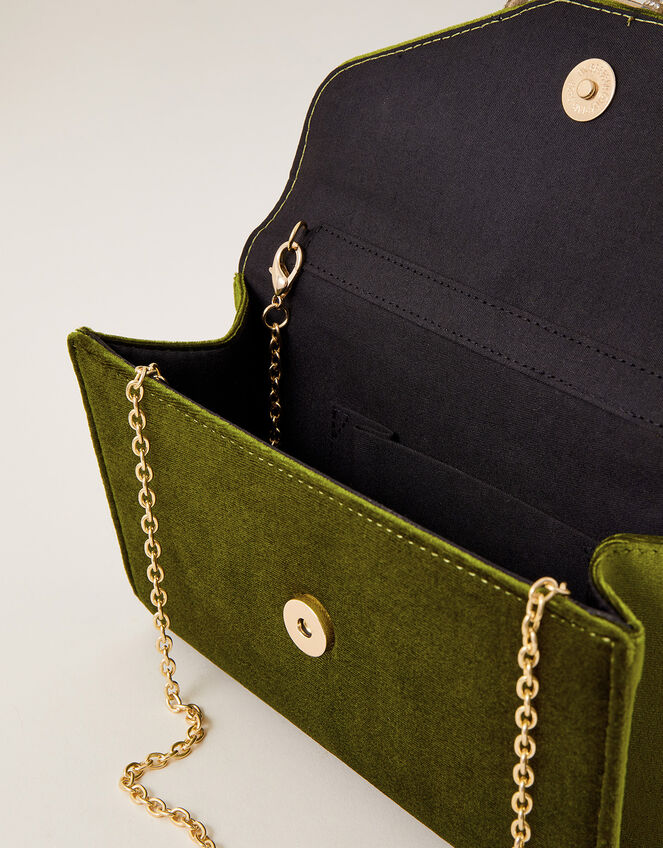 Velvet Bow Bag, , large