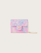 Tie Dye Quilted Satchel, , large