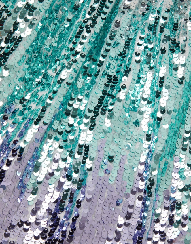 Mermaid Sequin Ombré Skirt, Multi (MULTI), large