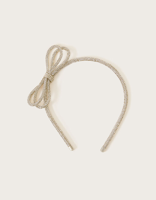 Demi Dazzle Double Bow Headband, , large