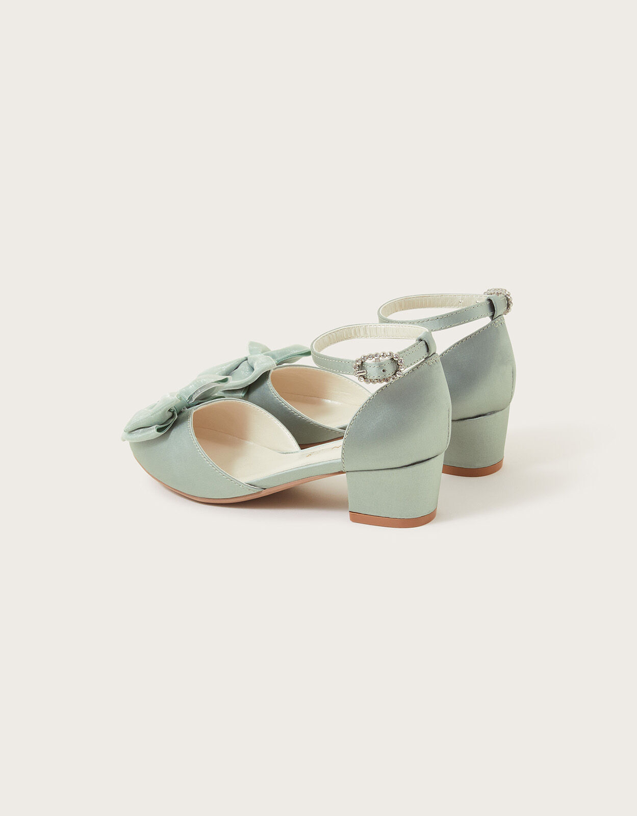 Mint green heels shoes sales