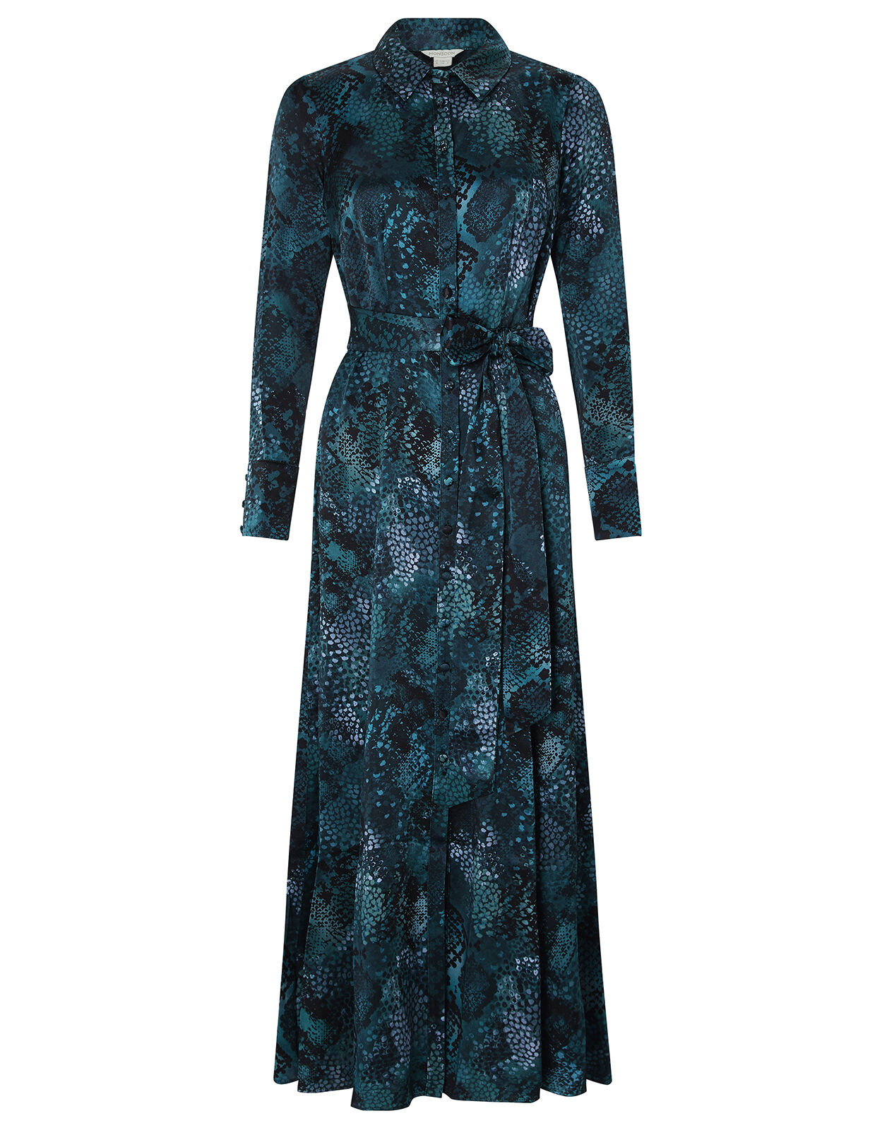 monsoon snake print dress