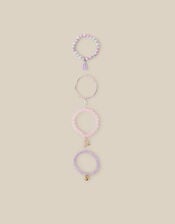 4-Pack Ombr&eacute; Unicorn Beaded Bracelets, , large