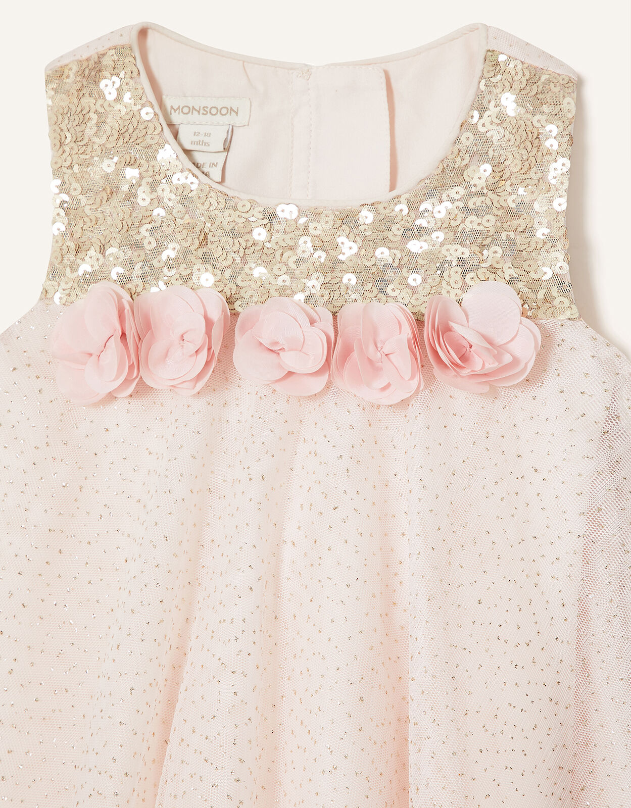 baby pink swing dress