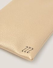 Soft Sunglasses Pouch, Gold (GOLD), large