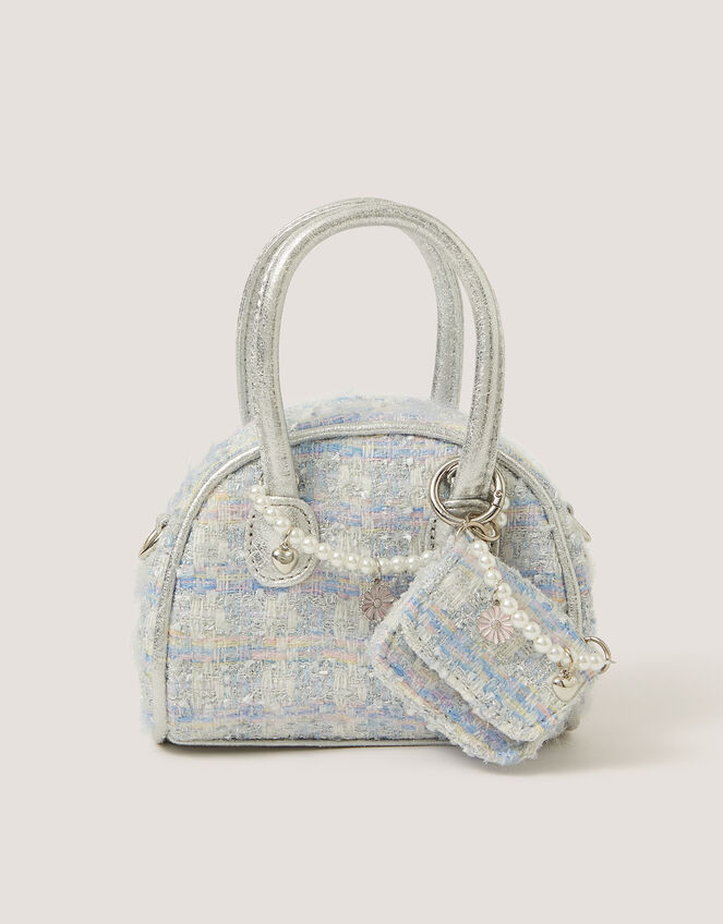 Lucy Pearl Charm Boucl&eacute; Bag, , large