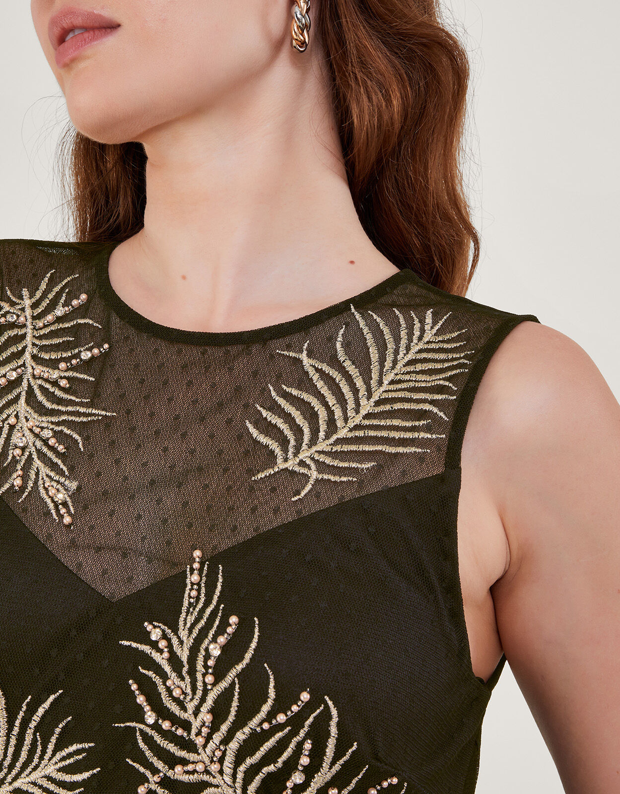 Monsoon fringe dress discount
